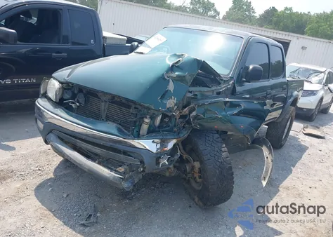 2001 Toyota Tacoma Base V6 из США, поврежденный, VIN 5TEHN72N01Z786647